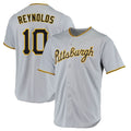 CAdoa P.Pirates #10 Bryan Reynolds Player Gray Road Home Game Stitched Jerseys