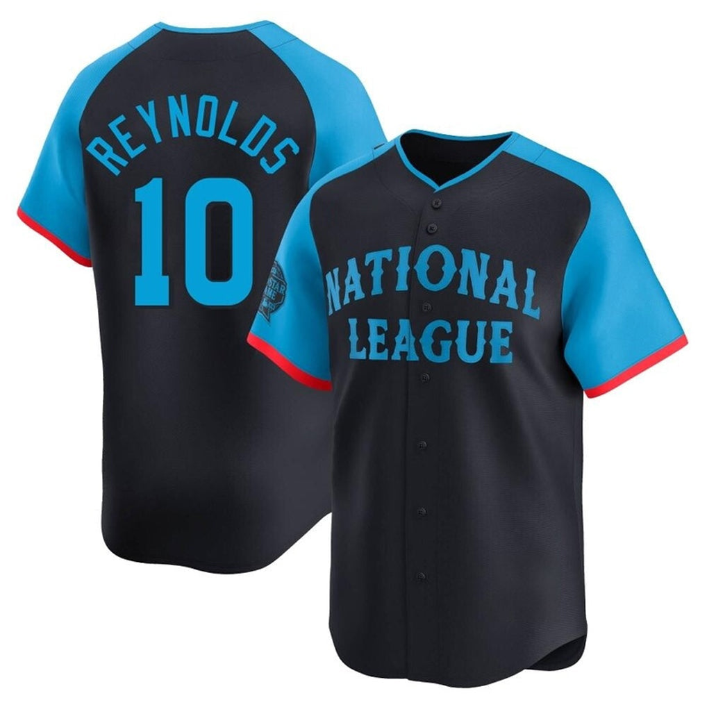 CAdoa P.Pirates #10 Bryan Reynolds Player Navy National League All-Star Home Limited Stitched Jerseys