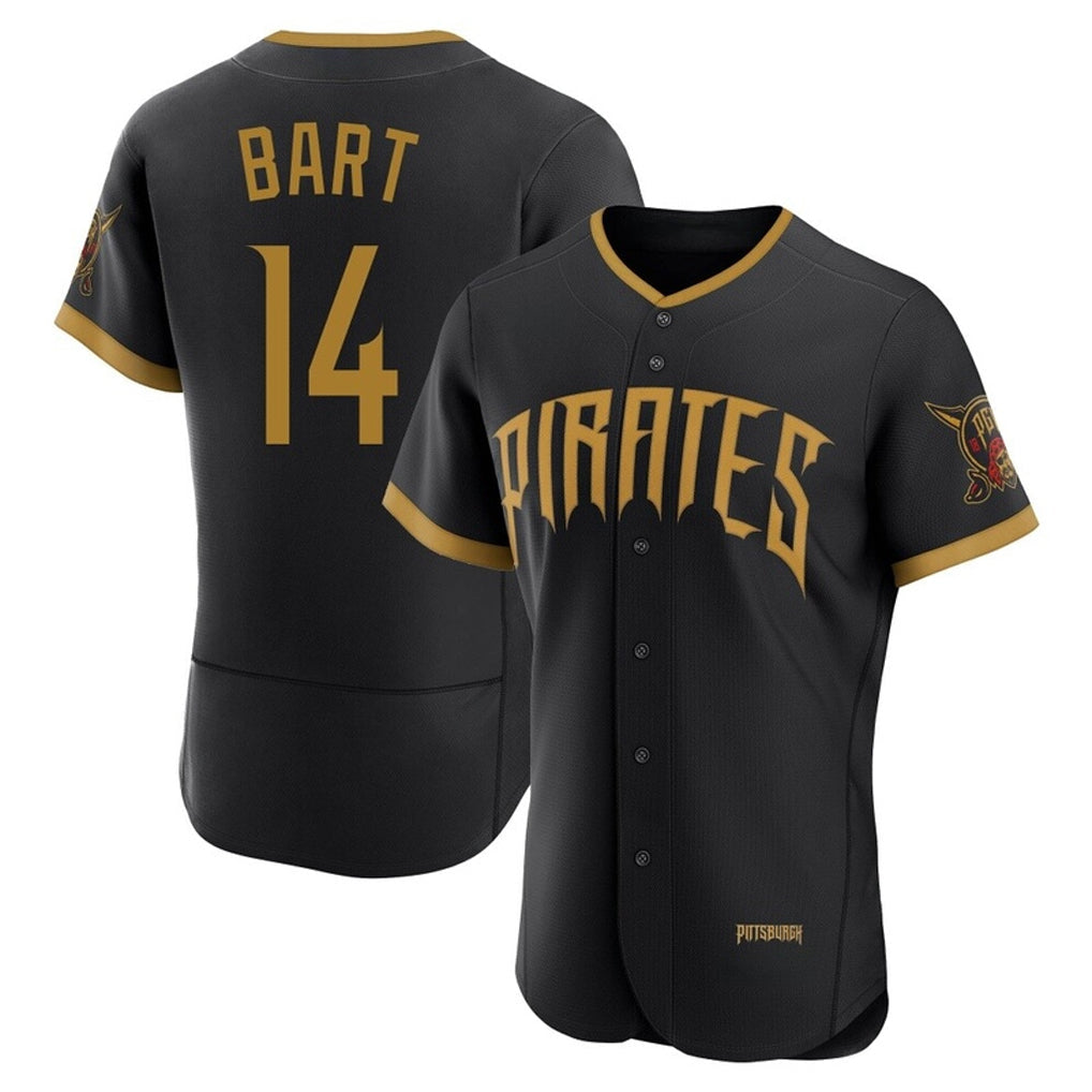 CAdoa P.Pirates #14 Joey Bart Player Black 2026 City Connect Home Limited Elite Stitched Jerseys
