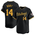 CAdoa P.Pirates #14 Joey Bart Player Black Alt Home Limited Stitched Jerseys
