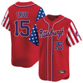 CAdoa P.Pirates #15 Oneil Cruz Player Red 2025 Independence Day Vapor Premier Limited Stitched Jerseys