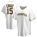 CAdoa P.Pirates #15 Oneil Cruz Player White Home Game Stitched Jerseys