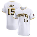 CAdoa P.Pirates #15 Oneil Cruz Player White Home Limited Elite Stitched Jerseys