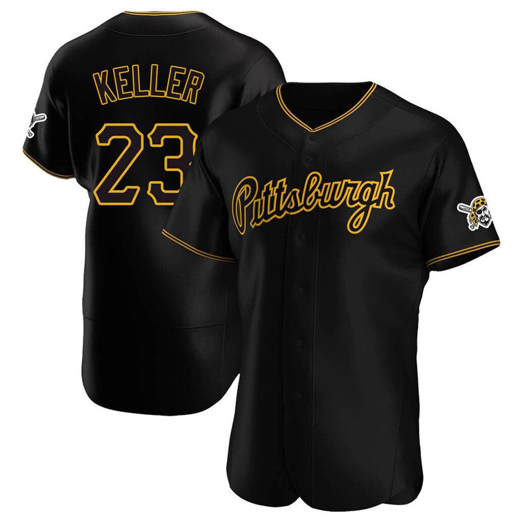 CAdoa P.Pirates #23 Mitch Keller Player Black Home Limited Game Stitched Jerseys