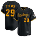 CAdoa P.Pirates #29 Ryan O'Hearn Player Black Alt Home Limited Stitched Jerseys