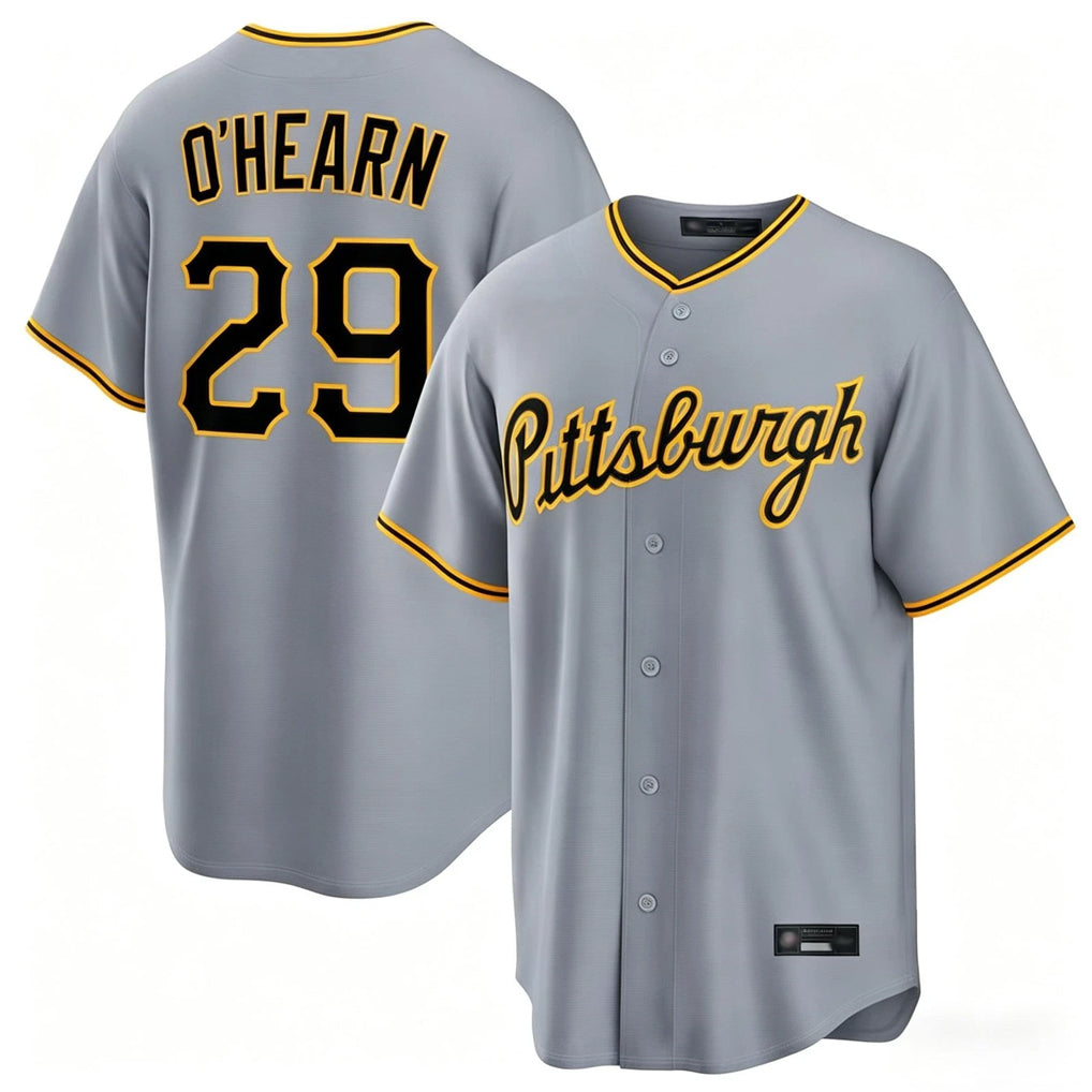 CAdoa P.Pirates #29 Ryan O?¡®Hearn Player Gray Road Home Limited Game Stitched Jerseys