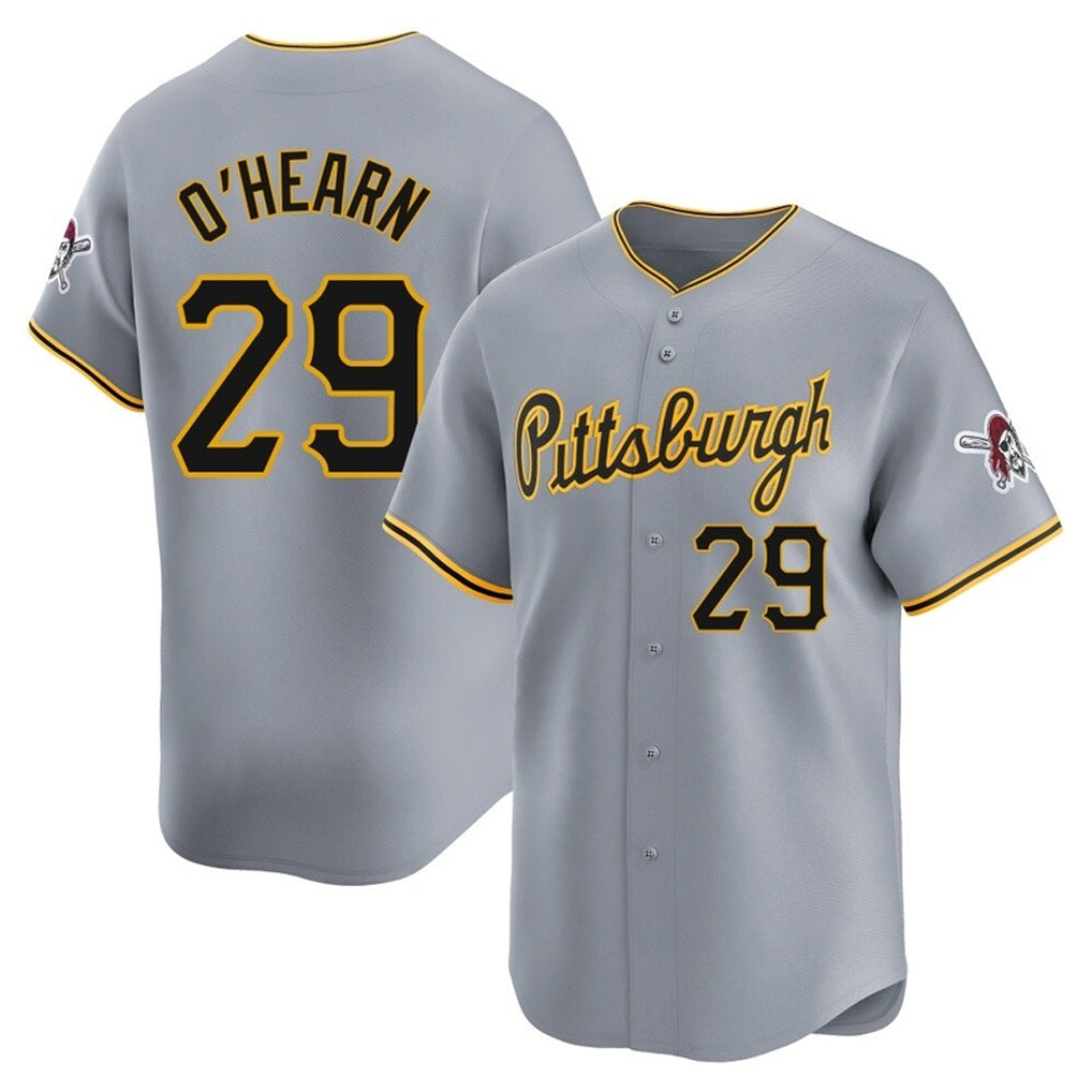 CAdoa P.Pirates #29 Ryan O?¡®Hearn Player Gray Road Home Limited Stitched Jerseys