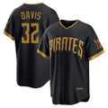 CAdoa P.Pirates #32 Henry Davis Player Black 2026 City Connect Home Game Stitched Jerseys