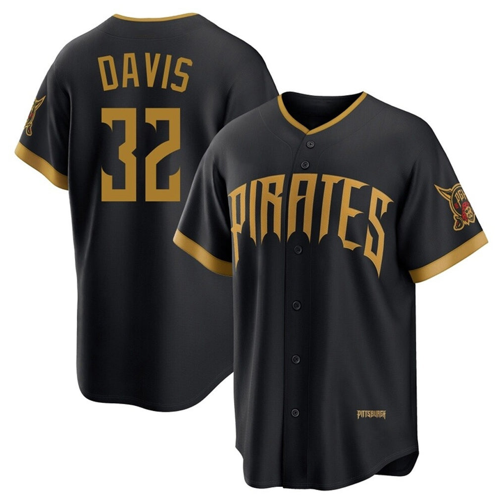 CAdoa P.Pirates #32 Henry Davis Player Black 2026 City Connect Home Game Stitched Jerseys