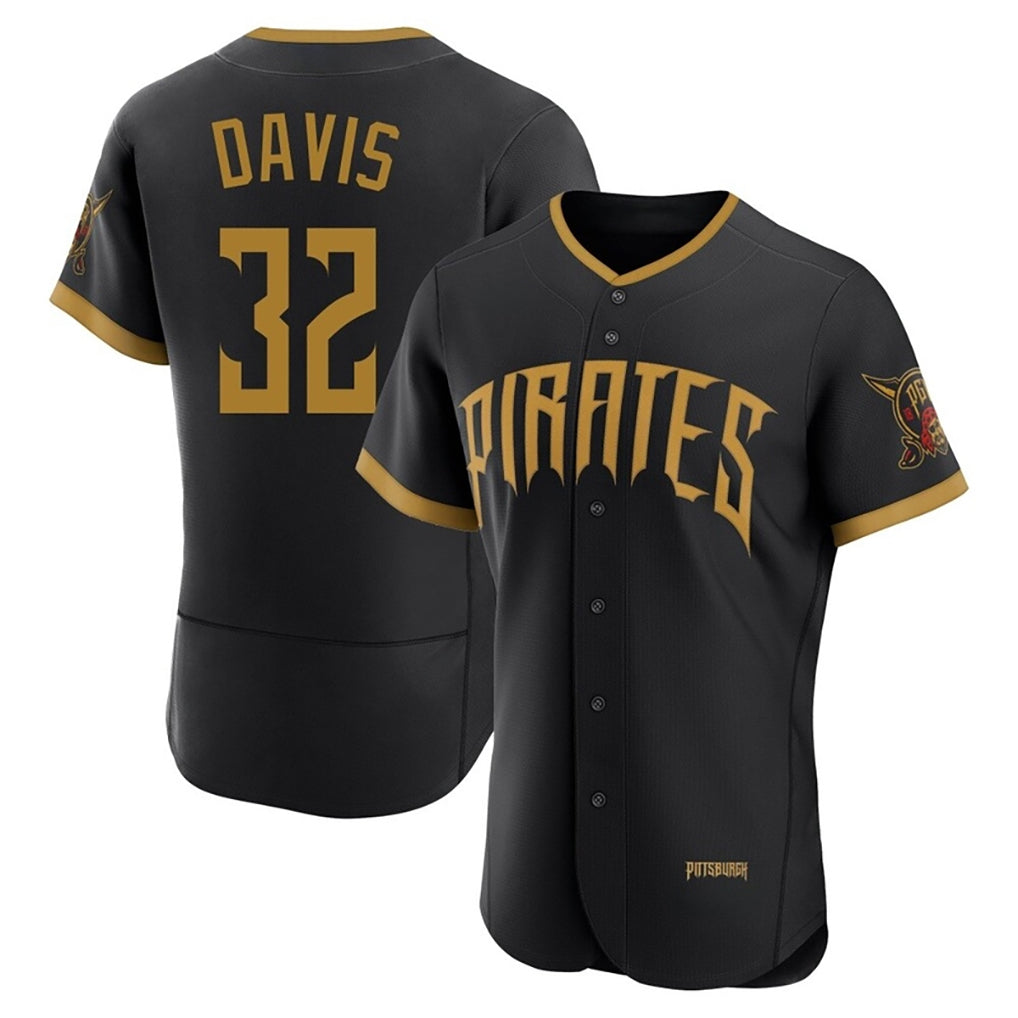 CAdoa P.Pirates #32 Henry Davis Player Black 2026 City Connect Home Limited Elite Stitched Jerseys