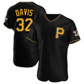 CAdoa P.Pirates #32 Henry Davis Player Black Alternate 2025 Home Limited Elite Stitched Jerseys