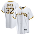 CAdoa P.Pirates #32 Henry Davis Player White Home Game Stitched Jerseys
