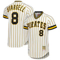 CAdoa P.Pirates #8 Willie Stargell Player White Mitchell & Ness Cooperstown Collection 1979 Limited Stitched Jerseys