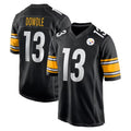 CAdoa P.Steelers #13 Rico Dowdle Player Black Home Game Stitched Jerseys