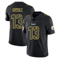 CAdoa P.Steelers #13 Rico Dowdle Player Black Impact Limited Home Game Stitched Jerseys