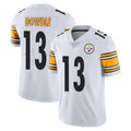 CAdoa P.Steelers #13 Rico Dowdle Player White Limited Vapor Untouchable Home Game Stitched Jerseys