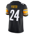CAdoa P.Steelers #24 Joey Porter Jr. Black Vapor F.U.S.E. Limited Stitched Jersey