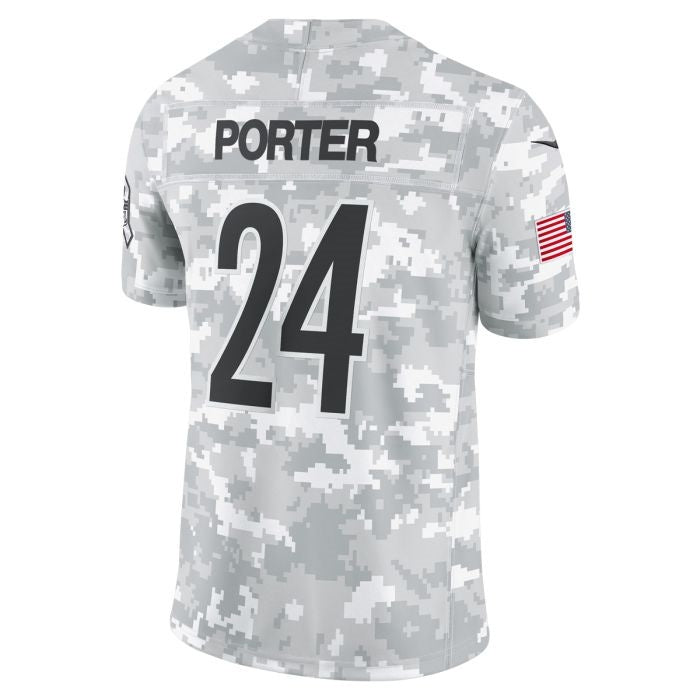 CAdoa P.Steelers #24 Joey Porter Jr. Limited Salute to Service Stitched Jerseys