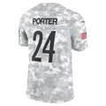 CAdoa P.Steelers #24 Joey Porter Jr. Limited Salute to Service Stitched Jerseys