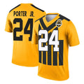 CAdoa P.Steelers #24 Joey Porter Jr. Player Gold Legend Limited 1933 Throwback Performance Home Game Stitched Jerseys