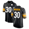 CAdoa P.Steelers #30 Jaylen Warren Player Black Home Game Stitched Jerseys
