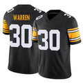 CAdoa P.Steelers #30 Jaylen Warren Player Black Limited Alternate Vapor F.U.S.E. Home Game Stitched Jerseys