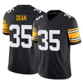 CAdoa P.Steelers #35 Jamel Dean Player Black Limited Alternate Vapor F.U.S.E. Home Game Stitched Jerseys