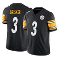CAdoa P.Steelers #3 Jaquan Brisker Player Black Limited Vapor F.U.S.E. Home Game Stitched Jerseys