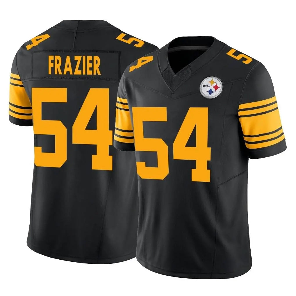 CAdoa P.Steelers #54 Zach Frazier Player Black Limited 2nd Alternate Vapor F.U.S.E. Home Game Stitched Jerseys