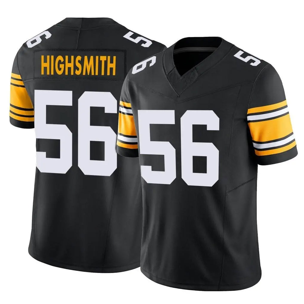 CAdoa P.Steelers #56 Alex Highsmith Player Black Limited Alternate Vapor F.U.S.E. Home Game Stitched Jerseys