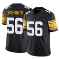 CAdoa P.Steelers #56 Alex Highsmith Player Black Limited Alternate Vapor F.U.S.E. Home Game Stitched Jerseys