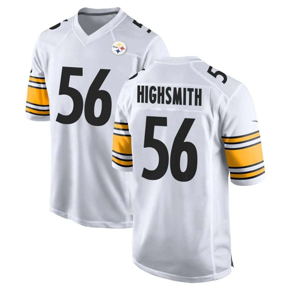 CAdoa P.Steelers #56 Alex Highsmith Player White Home Game Stitched Jerseys