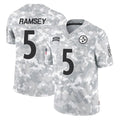 CAdoa P.Steelers #5 Jalen Ramsey Player Arctic Camo Limited Salute To Service Home Game Stitched Jerseys