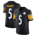 CAdoa P.Steelers #5 Jalen Ramsey Player Black Limited Vapor Untouchable Home Game Stitched Jerseys