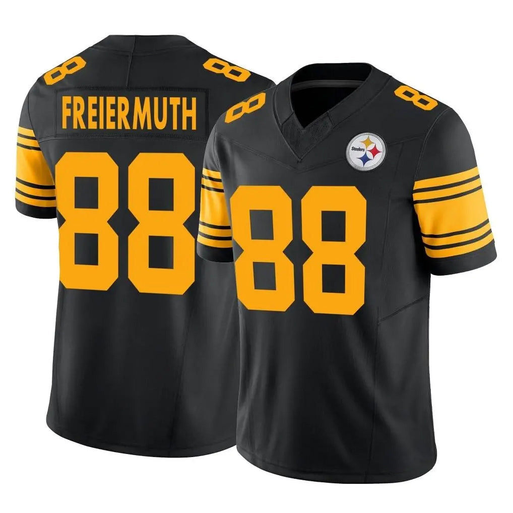 CAdoa P.Steelers #88 Pat Freiermuth Player Black Limited 2nd Alternate Vapor F.U.S.E. Home Game Stitched Jerseys