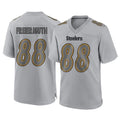 CAdoa P.Steelers #88 Pat Freiermuth Player Gray Atmosphere Fashion Home Game Stitched Jerseys