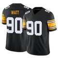 CAdoa P.Steelers #90 T.J. Watt Player Black Limited Alternate Vapor F.U.S.E. Home Game Stitched Jerseys