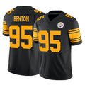 CAdoa P.Steelers #95 Keeanu Benton Player Black Limited 2nd Alternate Vapor F.U.S.E. Home Game Stitched Jerseys