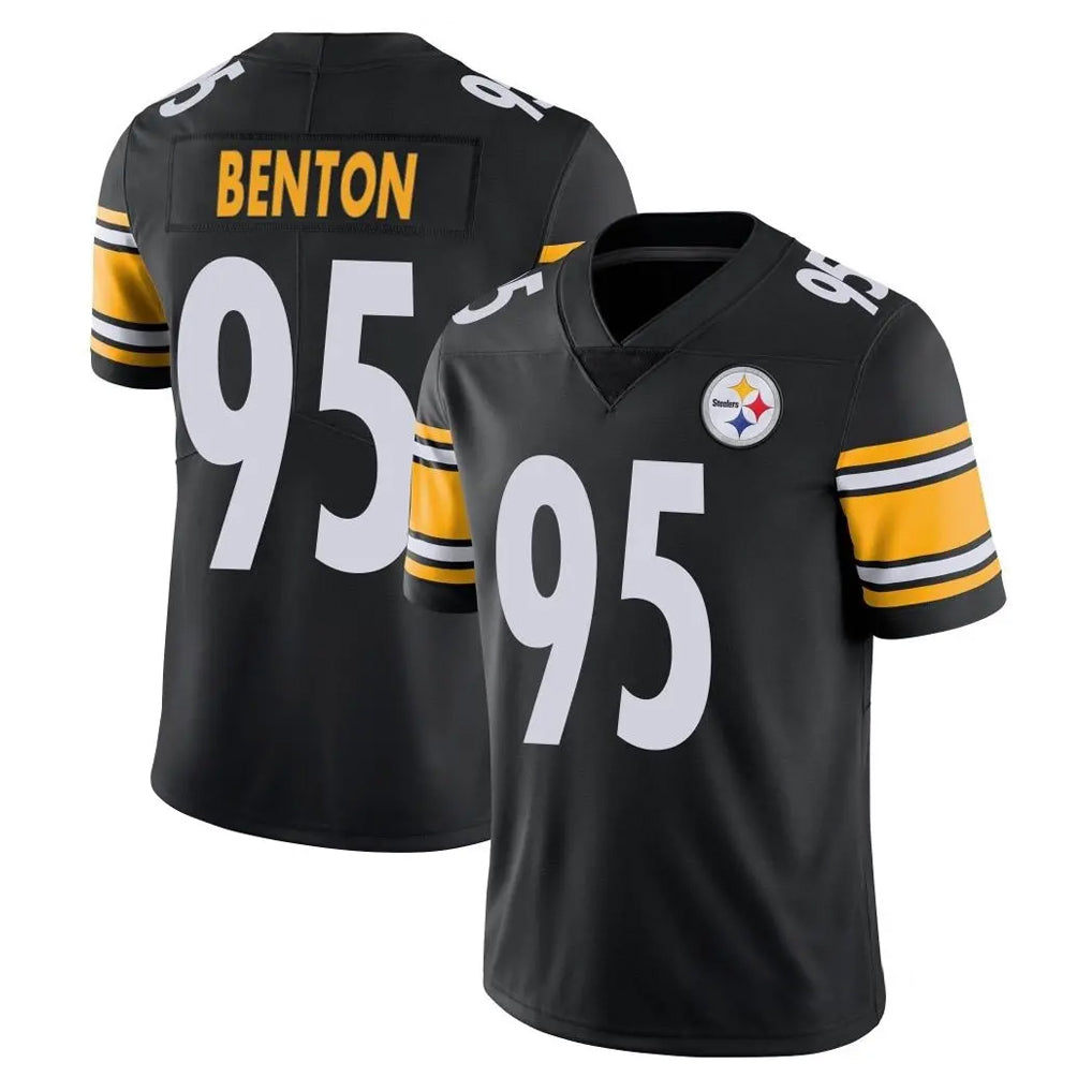 CAdoa P.Steelers #95 Keeanu Benton Player Black Limited Vapor Untouchable Home Game Stitched Jerseys
