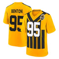CAdoa P.Steelers #95 Keeanu Benton Player Gold Limited 1933 Throwback Home Game Stitched Jerseys