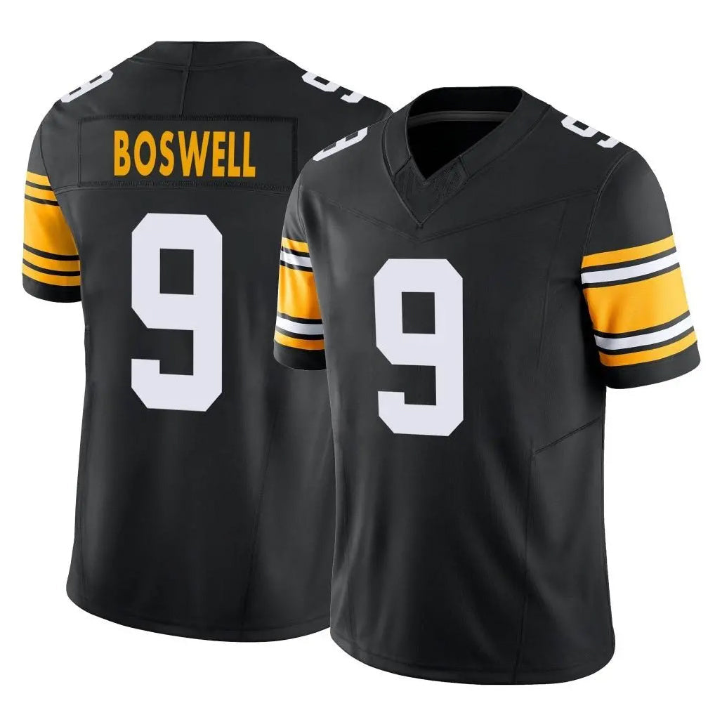 CAdoa P.Steelers #9 Chris Boswell Player Black Limited Alternate Vapor F.U.S.E. Home Game Stitched Jerseys