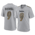 CAdoa P.Steelers #9 Chris Boswell Player Gray Atmosphere Fashion Home Game Stitched Jerseys