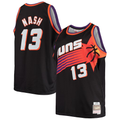 CAdoa P.Sunss #13 Steve Nash Mitchell & Ness Black 1996-1997 Big & Tall Hardwood Classics Swingman Jerseys
