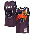 CAdoa P.Sunss #13 Steve Nash Mitchell & Ness Purple 1996-1997 Hardwood Classics Off-Court Swingman Jerseys
