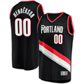 CAdoa PT.Blazers #00 Scoot Henderson Fanatics Black Fast Break Replica Jerseys - Icon Edition