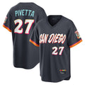CAdoa S.Diego Padres #27 Nick Pivetta Player Obsidian 2026 City Connect Home Limited T-shirt Stitched Jerseys