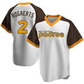 CAdoa S.Diego Padres #2 Xander Bogaerts Player White Home Cooperstown Collection Replica Game Stitched Jerseys