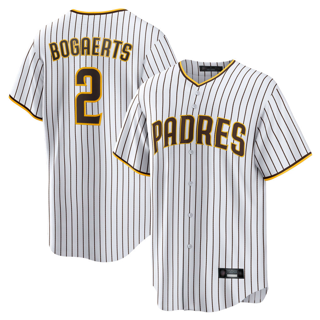 CAdoa S.Diego Padres #2 Xander Bogaerts Player White Home Game Stitched Jerseys