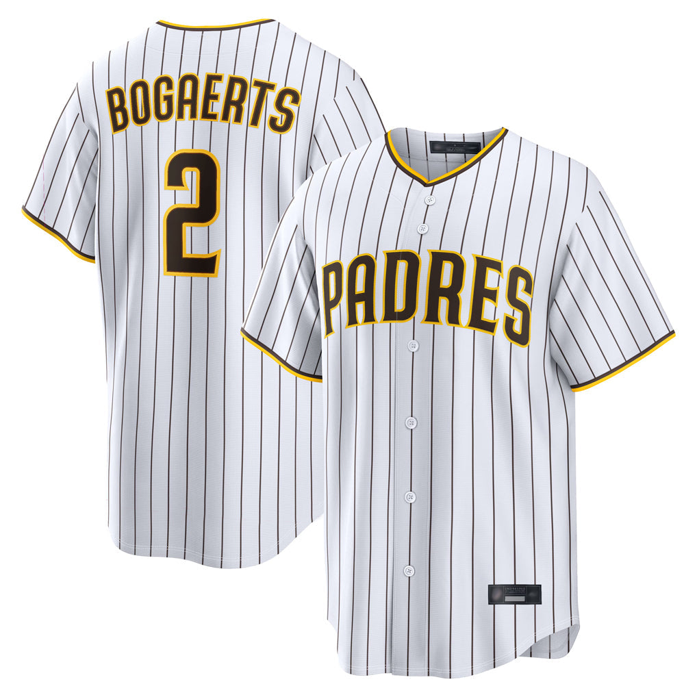 CAdoa S.Diego Padres #2 Xander Bogaerts Player White Home Limited Game Stitched Jerseys