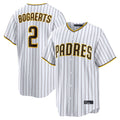 CAdoa S.Diego Padres #2 Xander Bogaerts Player White Home Limited Game Stitched Jerseys